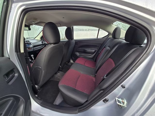 2023 Starlight Silver Metallic w/Black Roof Mitsubishi Mirage G4 Black Edition FWD Sedan