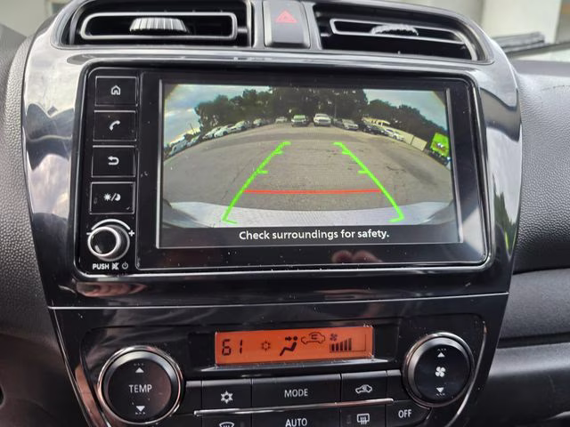 2023 Starlight Silver Metallic w/Black Roof Mitsubishi Mirage G4 Black Edition FWD Sedan