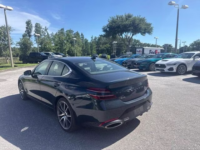 2025 Tasman Blue Genesis G70 2.5T AWD Sedan