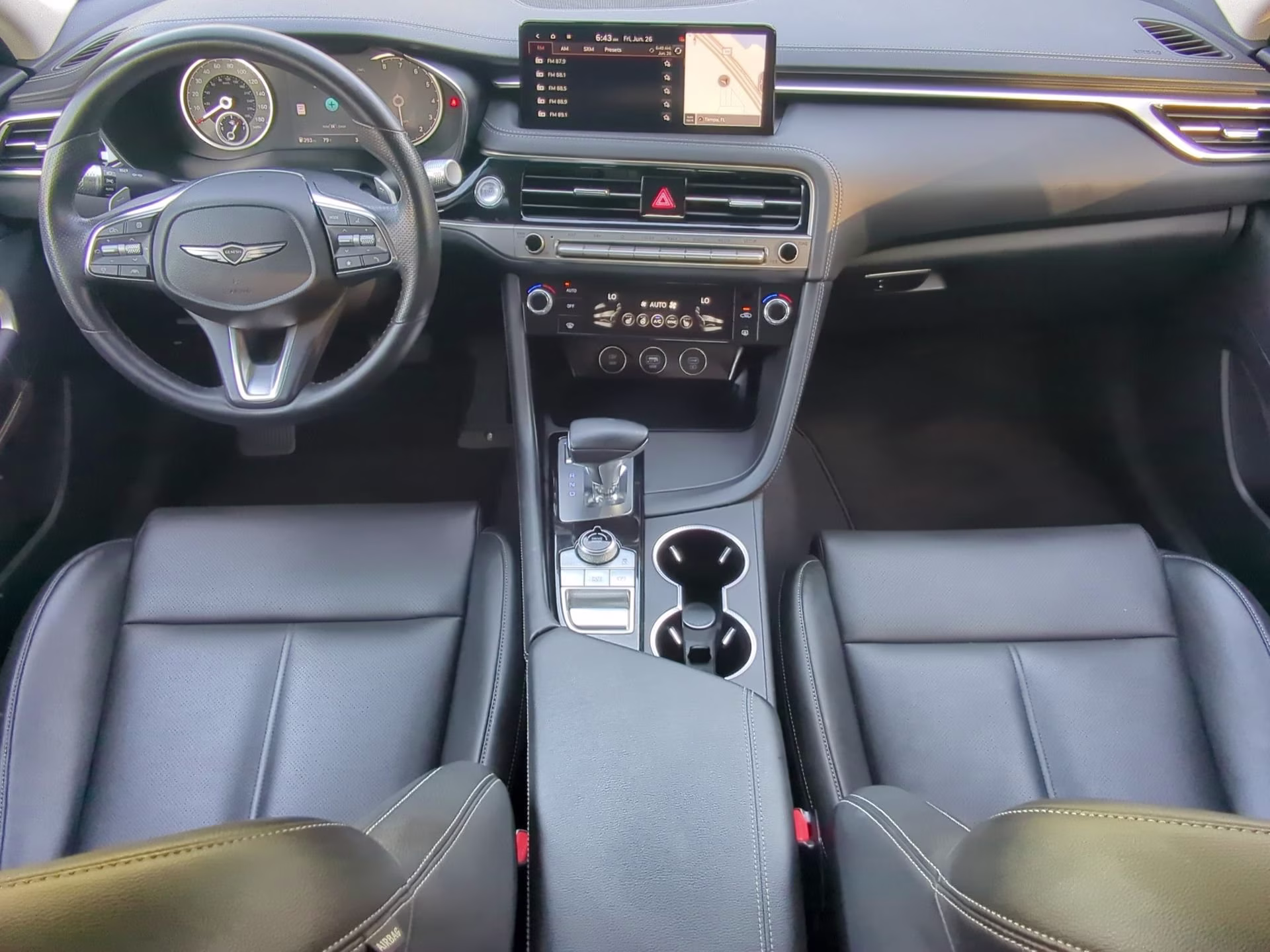 2025 Tasman Blue Genesis G70 2.5T AWD Sedan