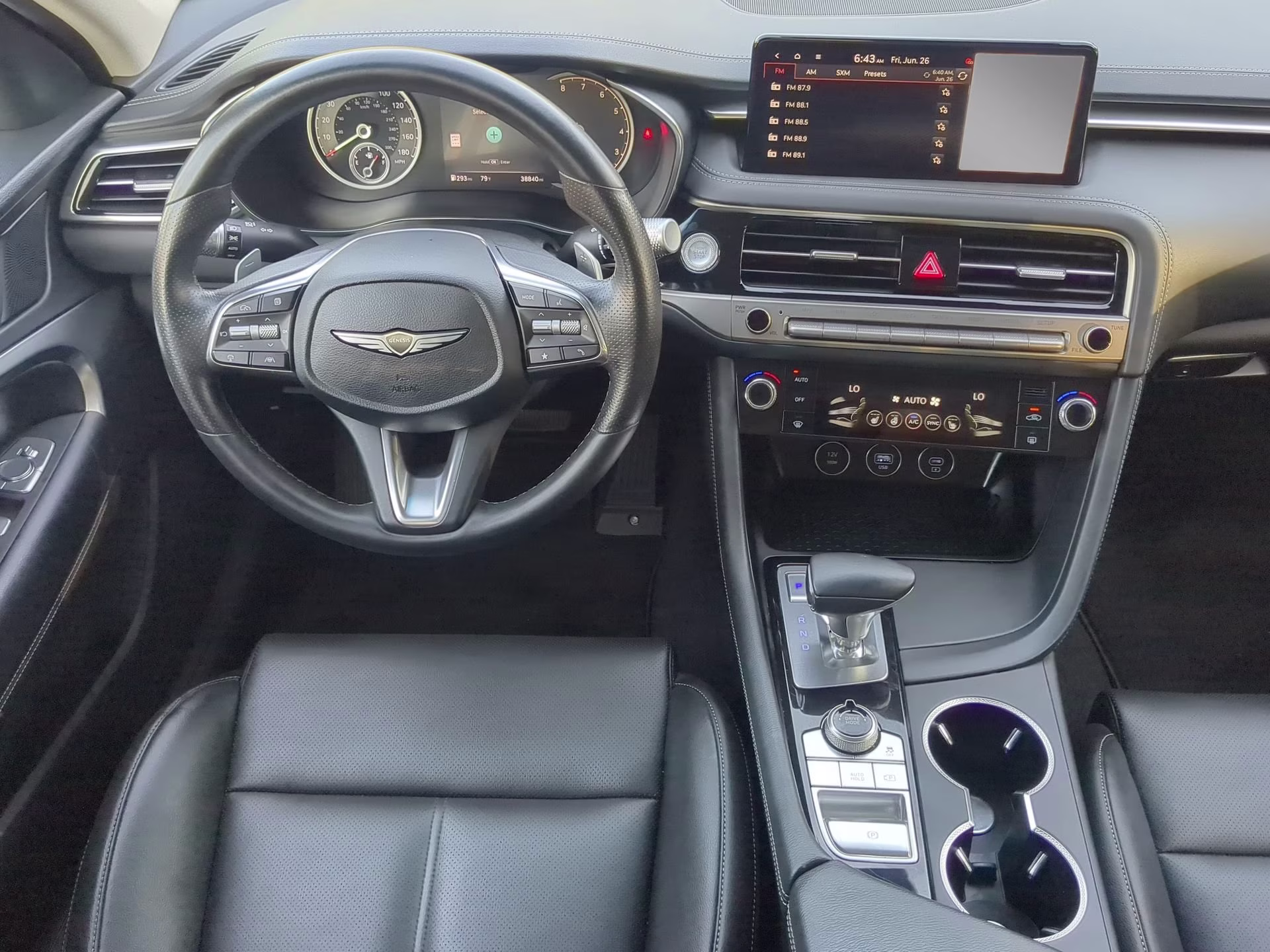 2025 Tasman Blue Genesis G70 2.5T AWD Sedan