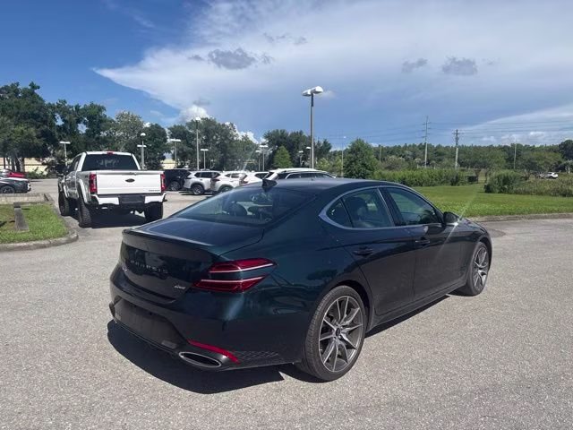 2025 Tasman Blue Genesis G70 2.5T AWD Sedan