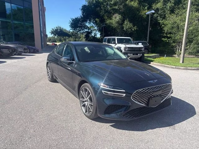 2025 Tasman Blue Genesis G70 2.5T AWD Sedan