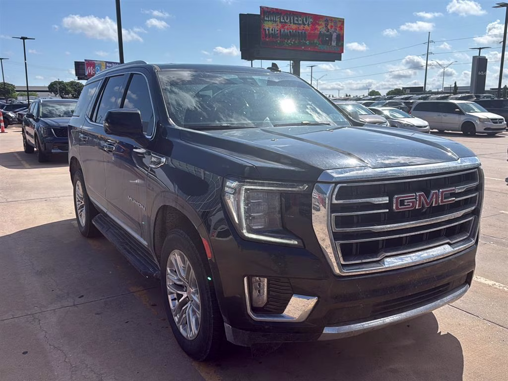 2021 Onyx Black GMC Yukon SLT 4X4 SUV