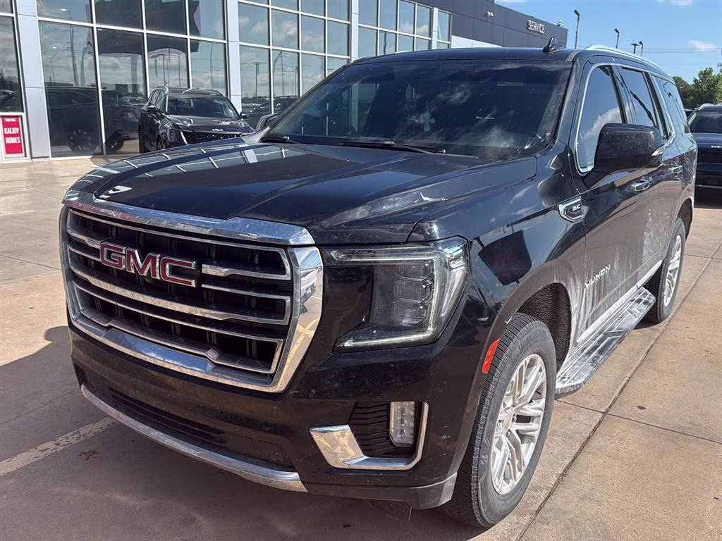 2021 Onyx Black GMC Yukon SLT 4X4 SUV