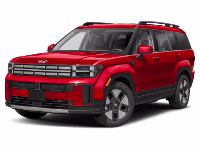 2026 Ultimate Red Hyundai Santa Fe Hybrid SEL AWD SUV