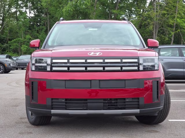 2026 Ultimate Red Hyundai Santa Fe Hybrid SEL AWD SUV