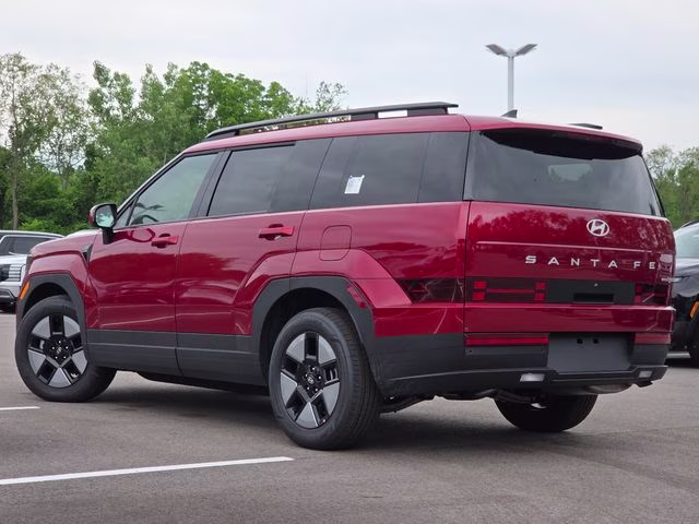 2026 Ultimate Red Hyundai Santa Fe Hybrid SEL AWD SUV