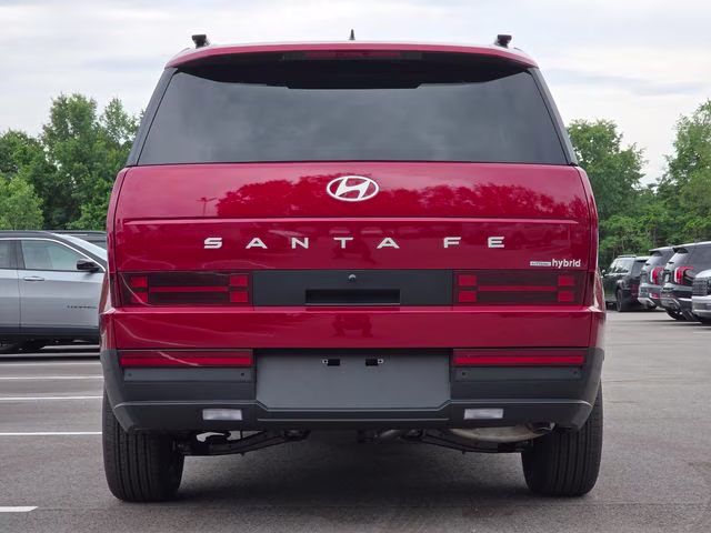 2026 Ultimate Red Hyundai Santa Fe Hybrid SEL AWD SUV