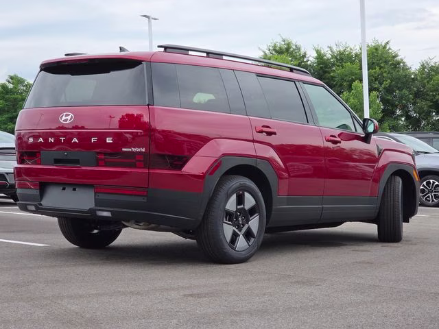 2026 Ultimate Red Hyundai Santa Fe Hybrid SEL AWD SUV