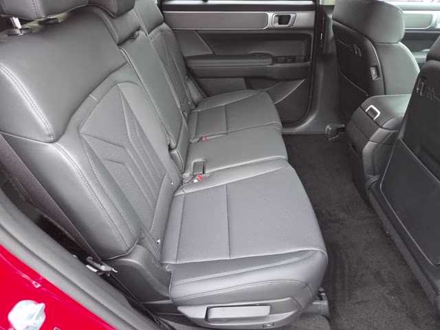 2026 Ultimate Red Hyundai Santa Fe Hybrid SEL AWD SUV
