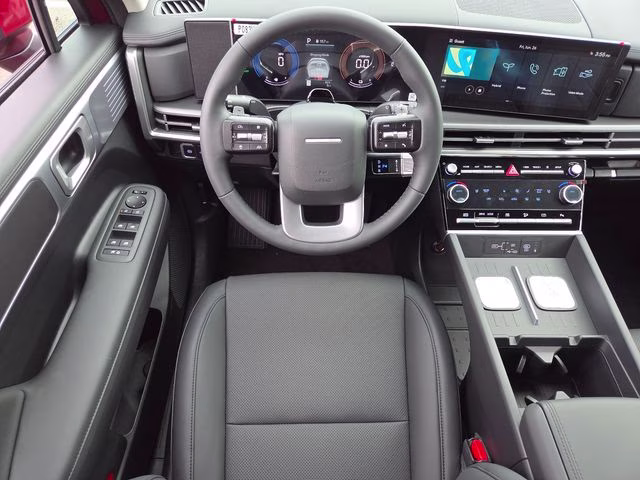 2026 Ultimate Red Hyundai Santa Fe Hybrid SEL AWD SUV