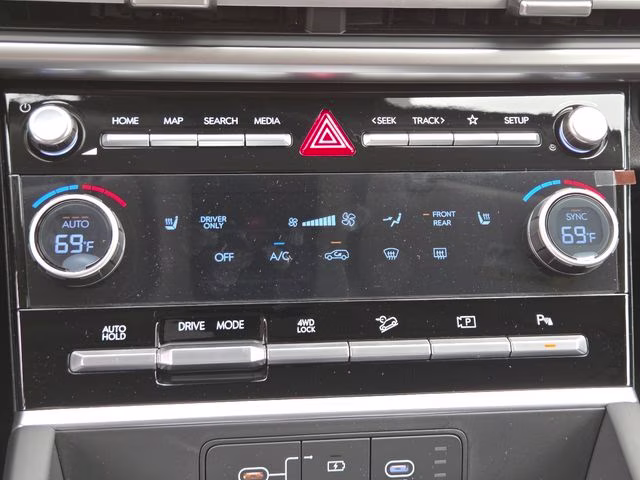 2026 Ultimate Red Hyundai Santa Fe Hybrid SEL AWD SUV