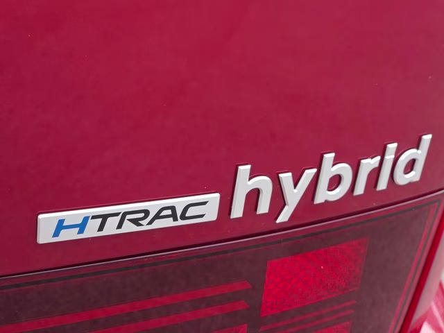 2026 Ultimate Red Hyundai Santa Fe Hybrid SEL AWD SUV