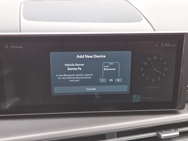2026 Ultimate Red Hyundai Santa Fe Hybrid SEL AWD SUV