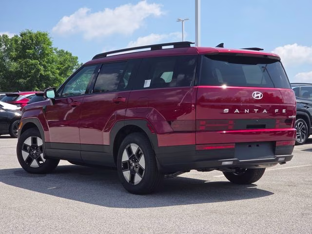 2026 Ultimate Red Hyundai Santa Fe Hybrid SEL AWD SUV