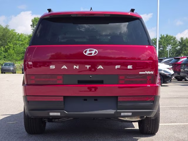 2026 Ultimate Red Hyundai Santa Fe Hybrid SEL AWD SUV