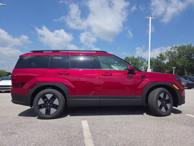 2026 Ultimate Red Hyundai Santa Fe Hybrid SEL AWD SUV