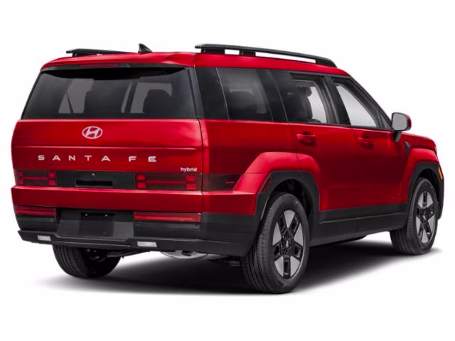 2026 Ultimate Red Hyundai Santa Fe Hybrid SEL AWD SUV