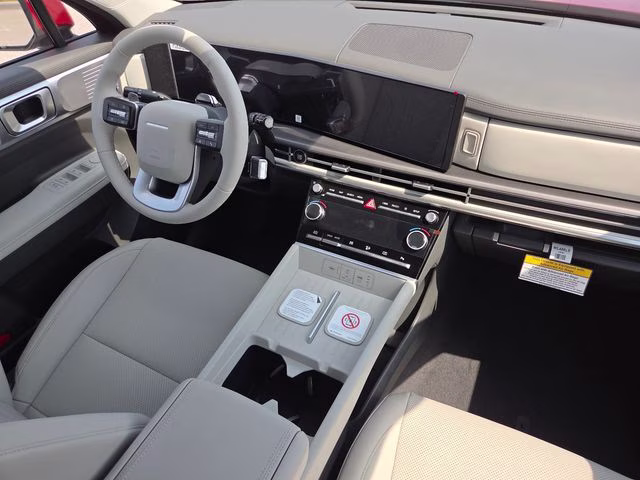 2026 Ultimate Red Hyundai Santa Fe Hybrid SEL AWD SUV