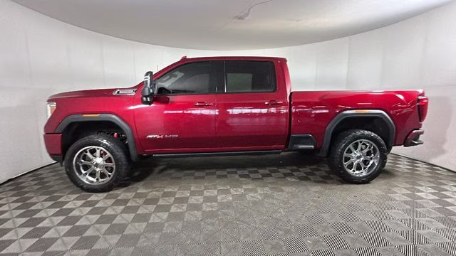 2021 Cayenne Red Tintcoat GMC Sierra 3500HD AT4 4X4 Truck