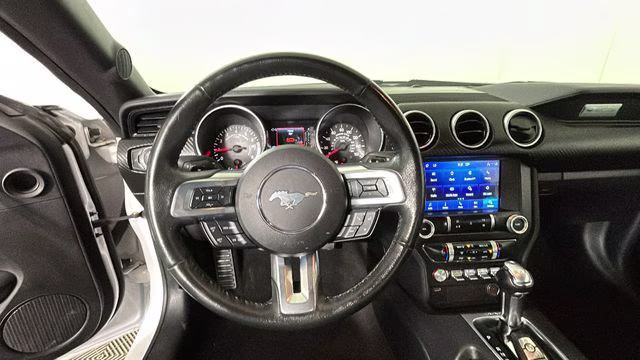 2021 Oxford White Ford Mustang EcoBoost Premium RWD Coupe