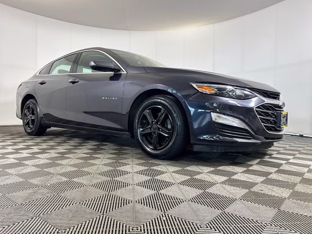 2022 Dark Ash Metallic Chevrolet Malibu LS FWD Sedan