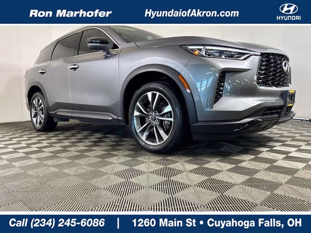 2024 Graphite Shadow INFINITI QX60 LUXE AWD SUV