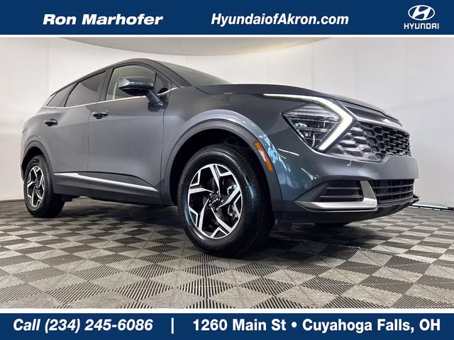 2025 Gravity Gray Kia Sportage LX AWD SUV