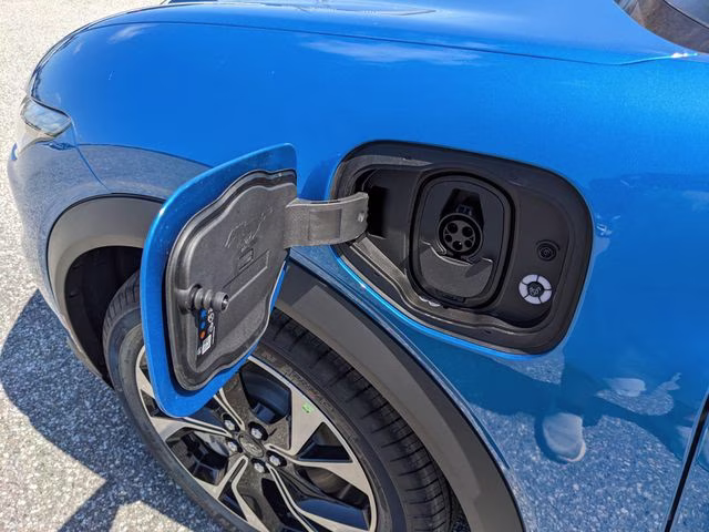 2026 Velocity Blue Metallic Ford Mustang Mach-E Select RWD SUV