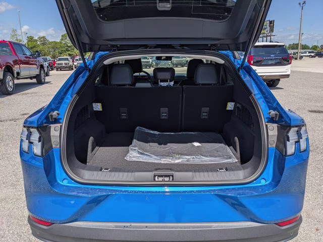 2026 Velocity Blue Metallic Ford Mustang Mach-E Select RWD SUV
