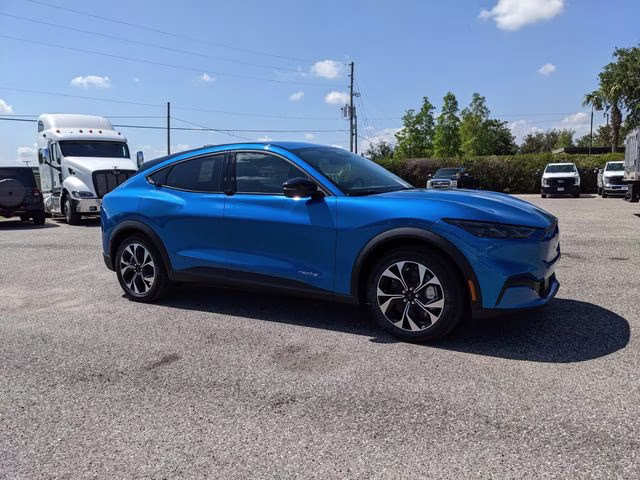 2026 Velocity Blue Metallic Ford Mustang Mach-E Select RWD SUV