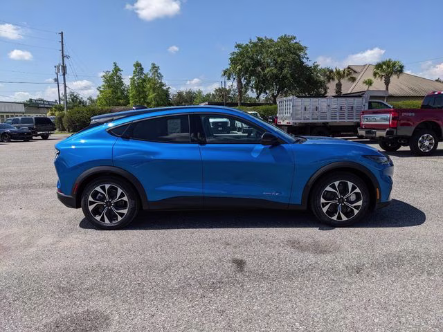 2026 Velocity Blue Metallic Ford Mustang Mach-E Select RWD SUV