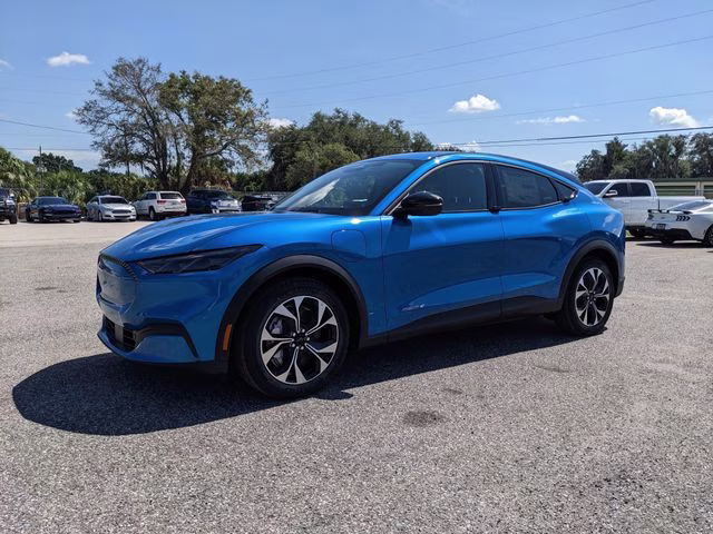 2026 Velocity Blue Metallic Ford Mustang Mach-E Select RWD SUV