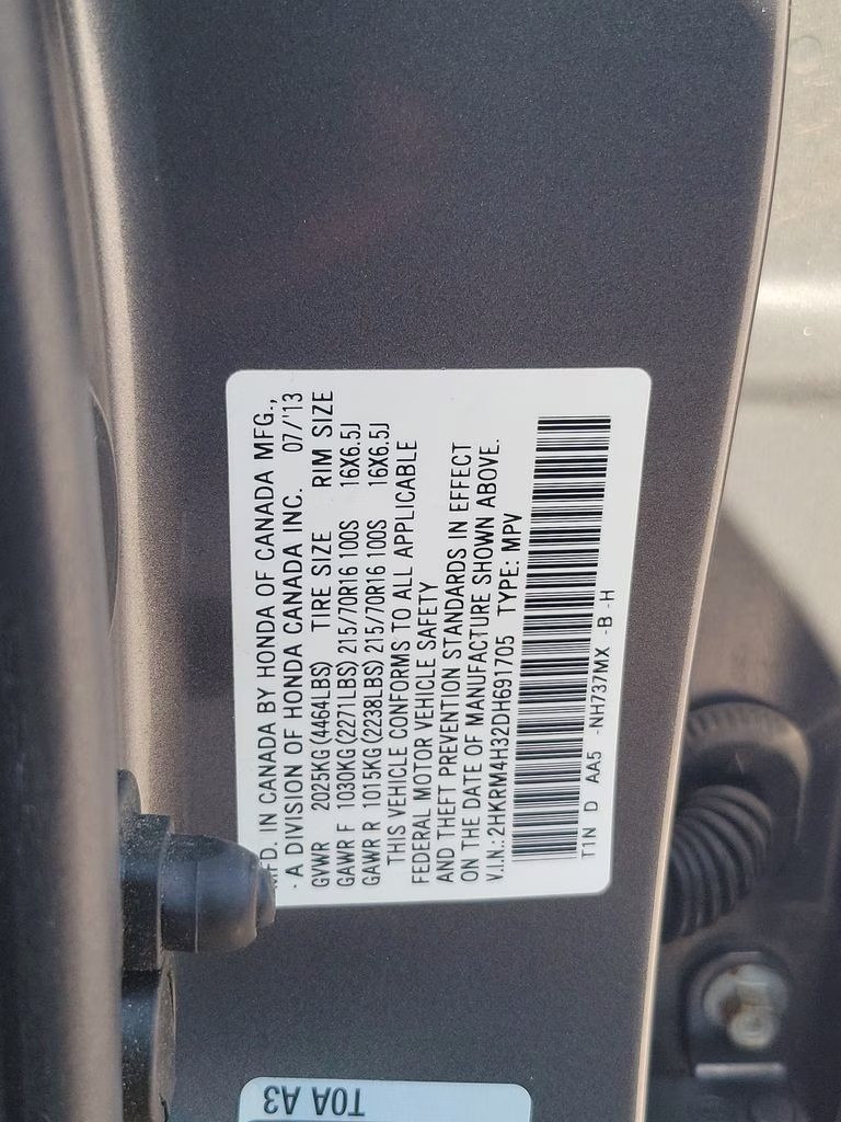 2013 Honda CR-V LX AWD SUV