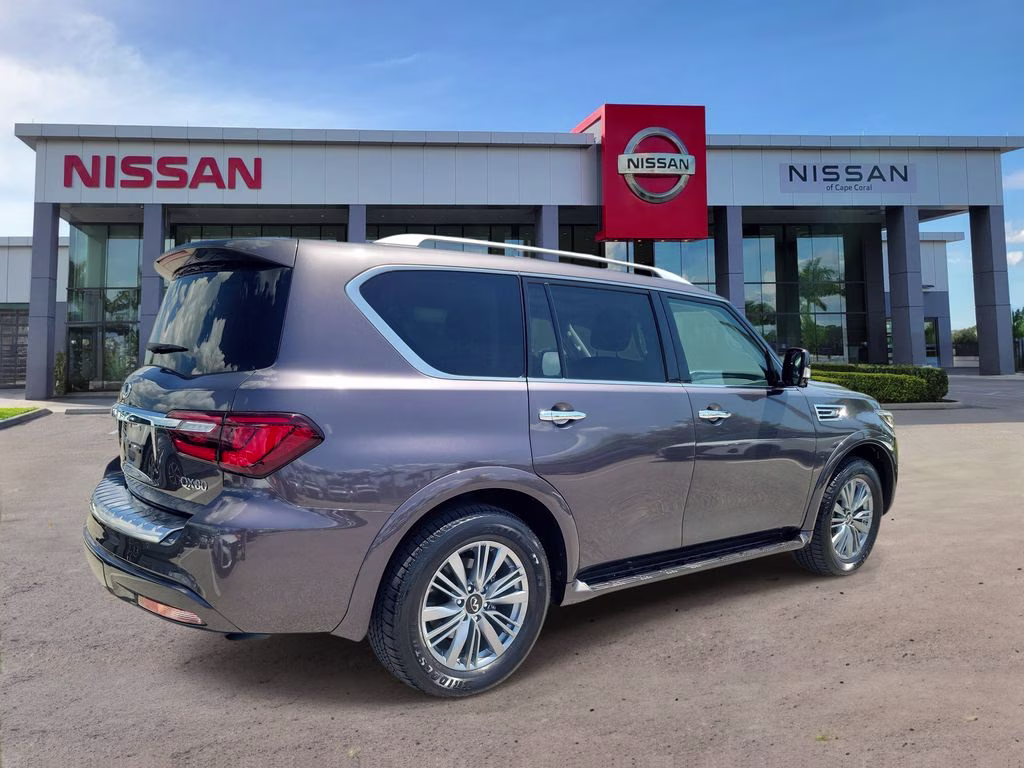 2023 Anthracite Gray INFINITI QX80 LUXE 4X4 SUV