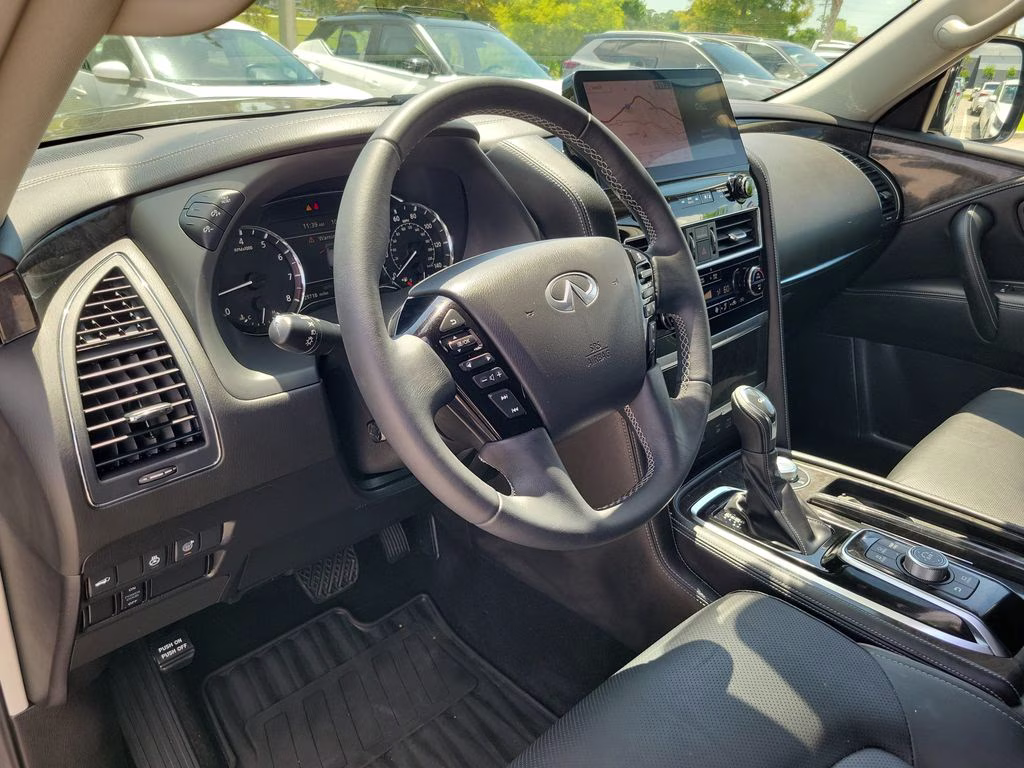 2023 Anthracite Gray INFINITI QX80 LUXE 4X4 SUV