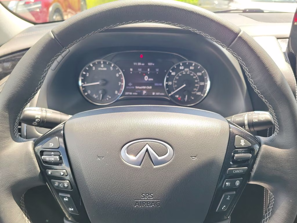2023 Anthracite Gray INFINITI QX80 LUXE 4X4 SUV