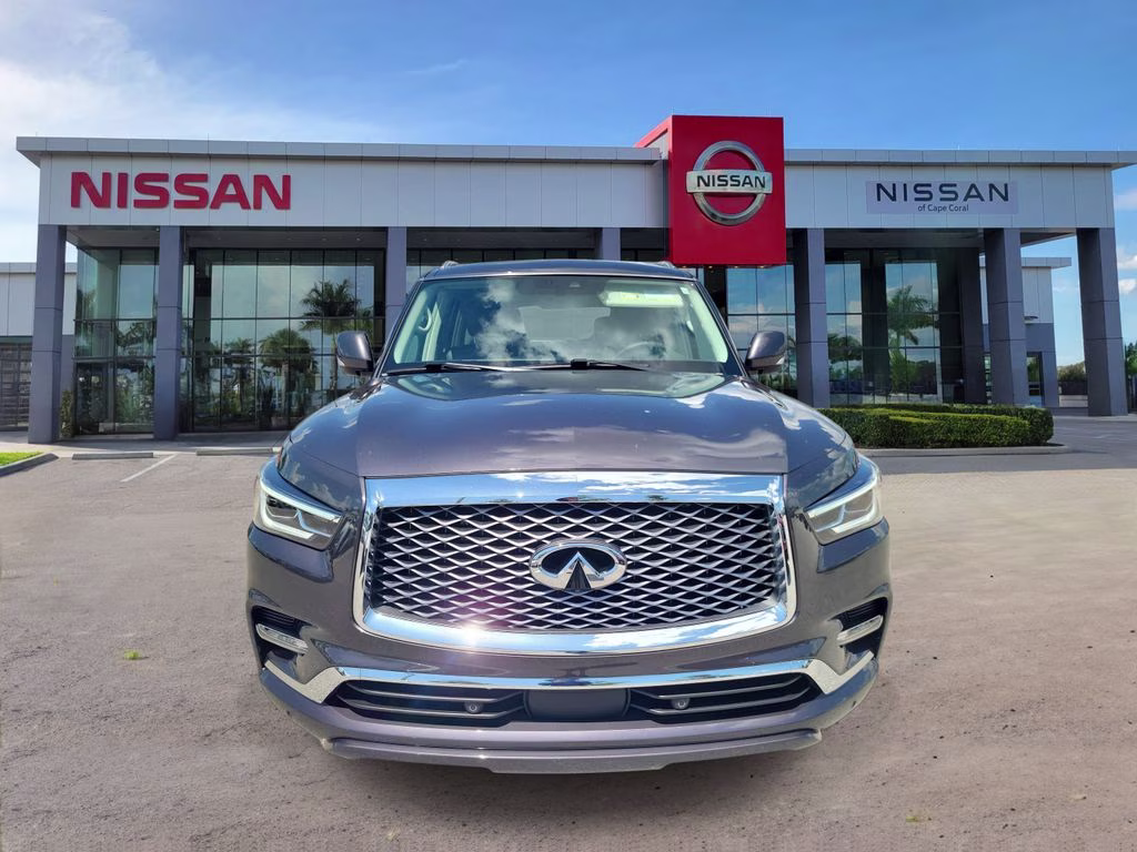 2023 Anthracite Gray INFINITI QX80 LUXE 4X4 SUV
