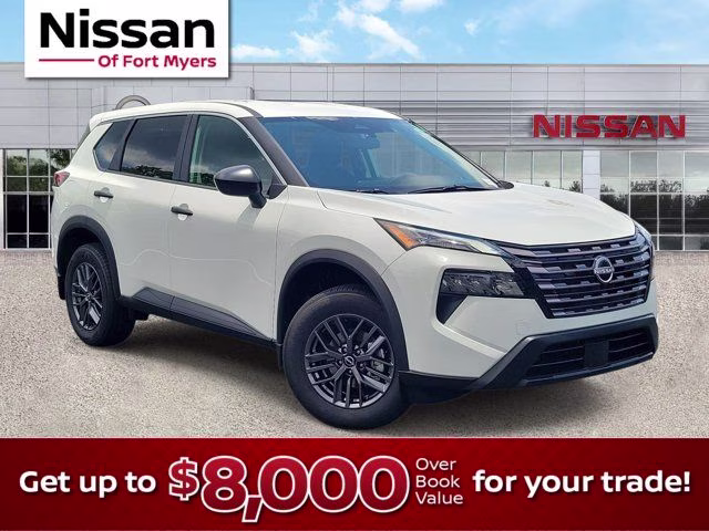 2026 Glacier White Nissan Rogue S FWD SUV