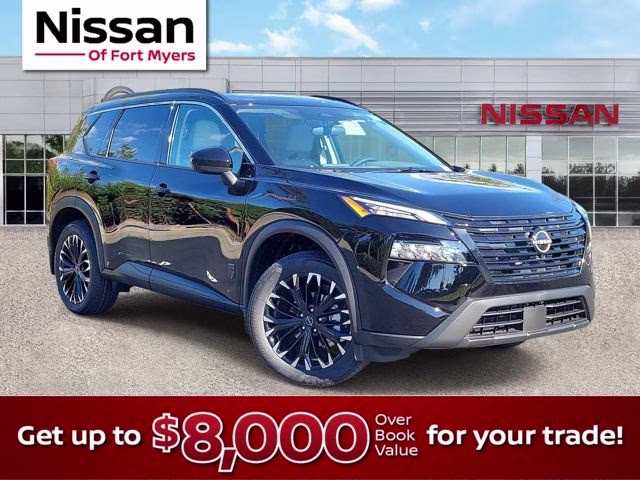 2026 Super Black Nissan Rogue Dark Armor FWD SUV