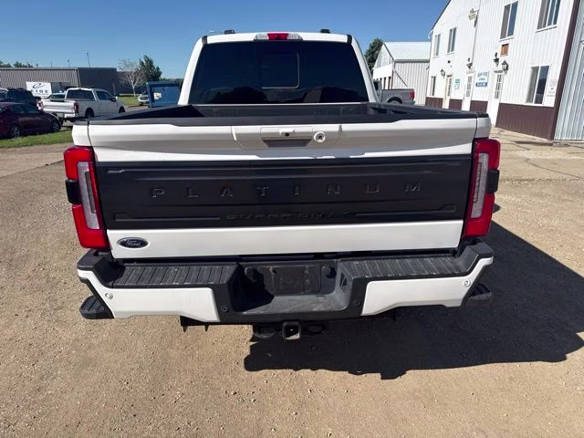 2023 Star White Metallic Tri-Coat Ford Super Duty F-350 SRW 4X4 Truck