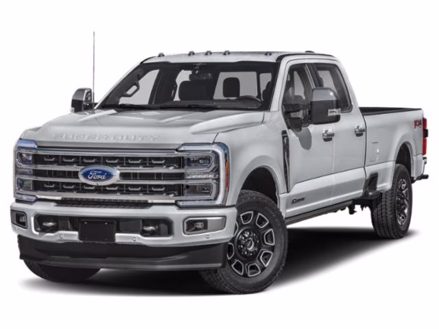 2023 Silver Ford Super Duty F-350 SRW Platinum 4X4 Truck