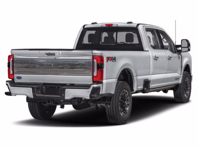 2023 Silver Ford Super Duty F-350 SRW Platinum 4X4 Truck