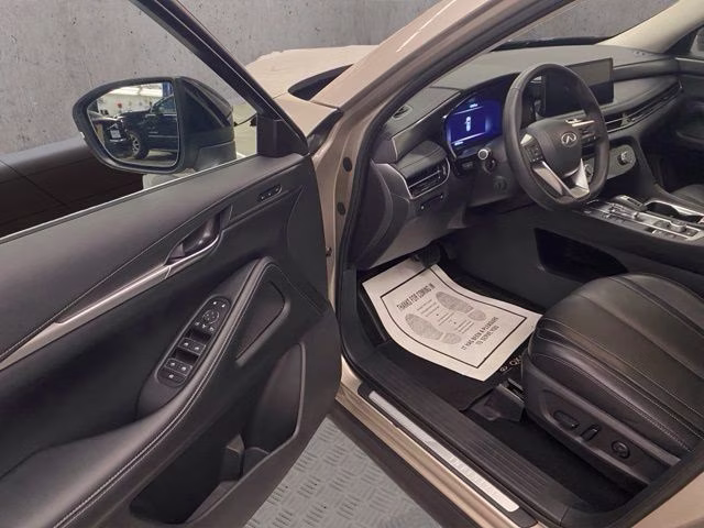 2025 Warm Titanium INFINITI QX60 LUXE AWD SUV