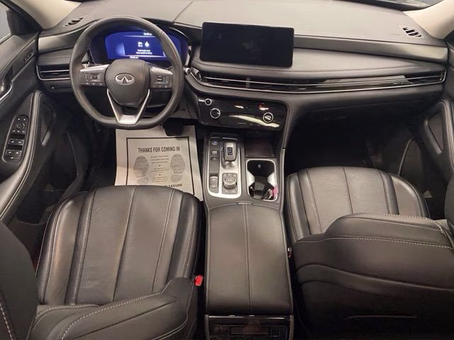 2025 Warm Titanium INFINITI QX60 LUXE AWD SUV