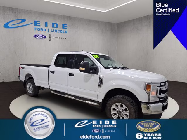 2020 Oxford White Ford Super Duty F-250 SRW XLT 4X4 Truck