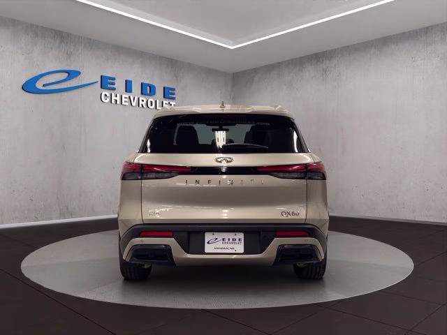 2025 Warm Titanium INFINITI QX60 LUXE AWD SUV