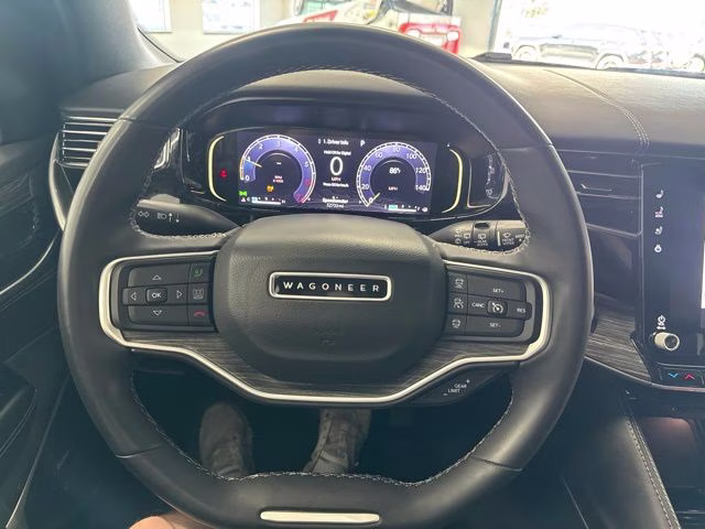 2022 Bright White Clearcoat Jeep Wagoneer Series III 4X4 SUV