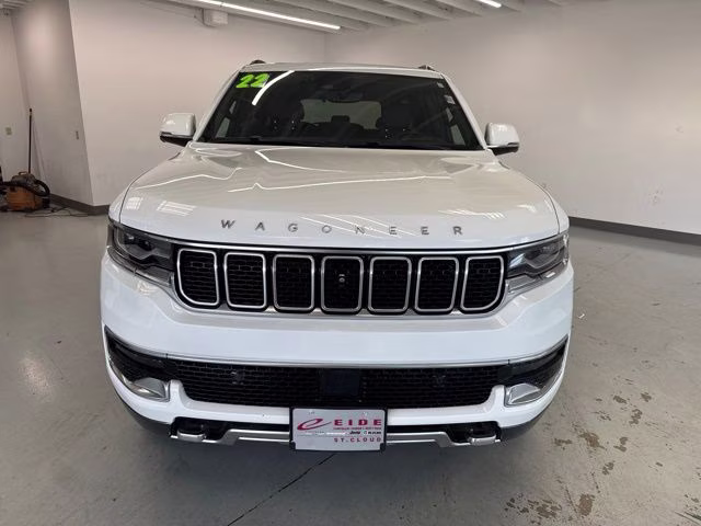 2022 Bright White Clearcoat Jeep Wagoneer Series III 4X4 SUV